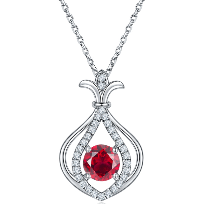 Uusi muoti korut 925 Sterling hopea Rhodium-pinnoitus Cubic Zircon riipus kaulakorunaisille lahja